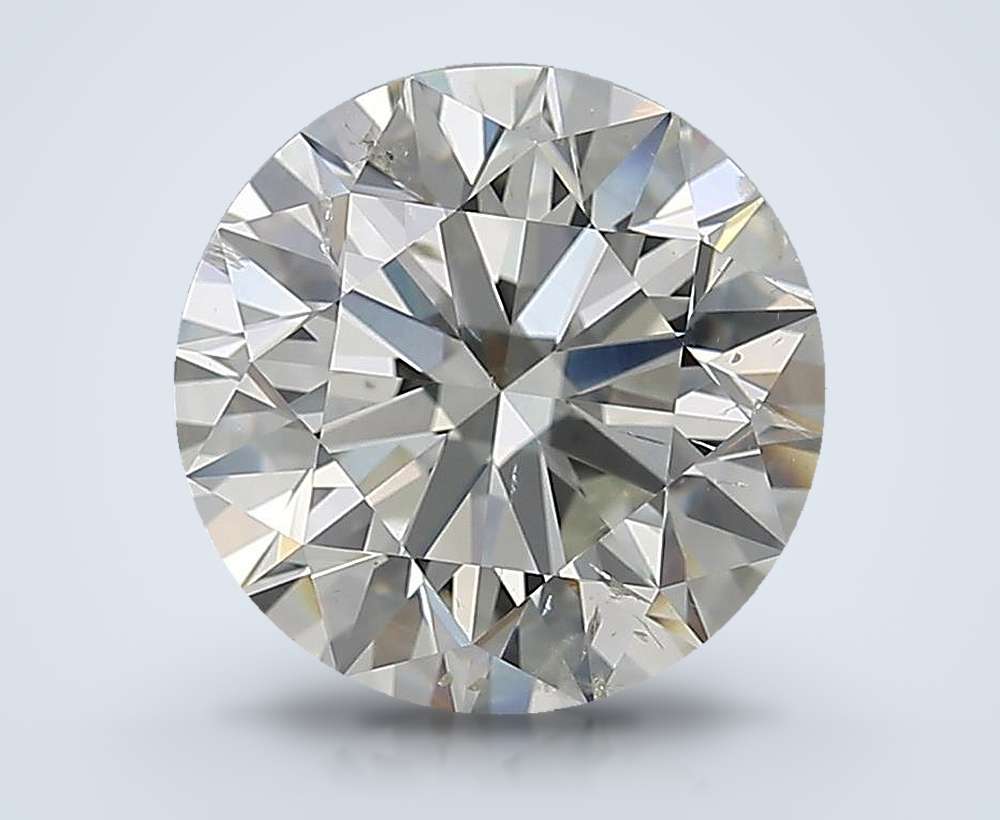3.01ct I SI2 Excellent Cut Round Diamond