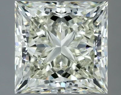 2.52ct K VVS2 Rare Carat Ideal Cut Princess Diamond
