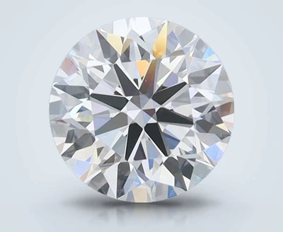 1.26ct D VVS2 Rare Carat Ideal Cut Round Lab Grown Diamond