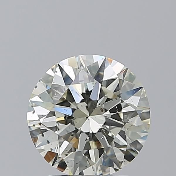 2.05ct K SI2 Rare Carat Ideal Cut Round Diamond