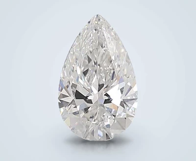 1.59ct D VVS2 Rare Carat Ideal Cut Pear Lab Grown Diamond