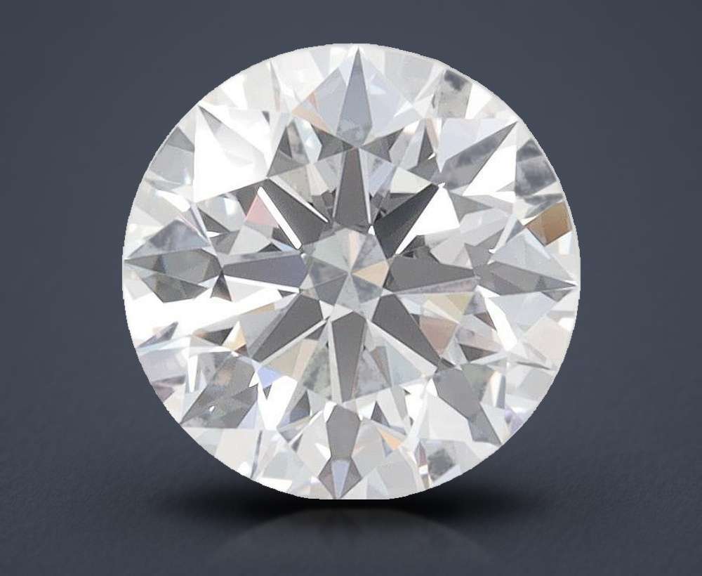 2.09ct D FL Rare Carat Ideal Cut Round Lab Grown Diamond