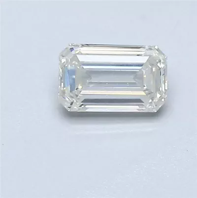 0.43ct J SI1 Rare Carat Ideal Cut Emerald Diamond