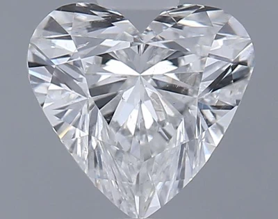 0.91ct H SI2 Rare Carat Ideal Cut Heart Diamond