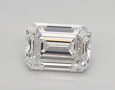 0.75ct D VS1 Rare Carat Ideal Cut Emerald Lab Grown Diamond