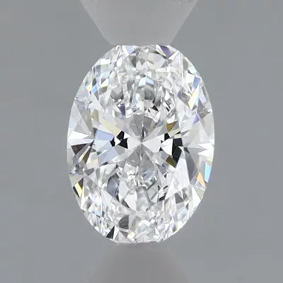 0.52ct D VVS1 Rare Carat Ideal Cut Oval Lab Grown Diamond