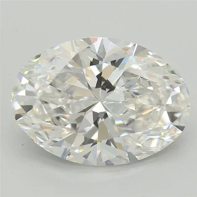 2.60ct E VVS2 Rare Carat Ideal Cut Oval Lab Grown Diamond