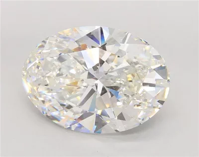 20.10ct F VS1 Rare Carat Ideal Cut Oval Lab Grown Diamond