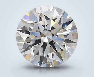 2.07ct D VVS1 Rare Carat Ideal Cut Round Lab Grown Diamond