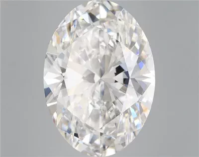 14.25ct F VS1 Rare Carat Ideal Cut Oval Lab Grown Diamond