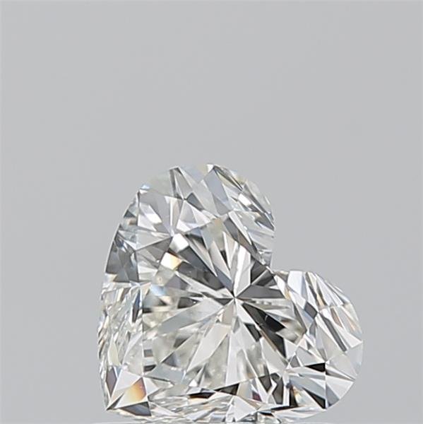 0.91ct H VS2 Rare Carat Ideal Cut Heart Diamond