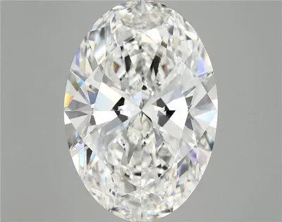 11.60ct F VVS2 Rare Carat Ideal Cut Oval Lab Grown Diamond