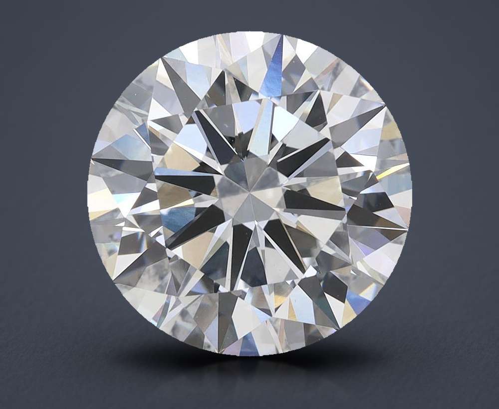 6.01ct E VVS2 Rare Carat Ideal Cut Round Lab Grown Diamond