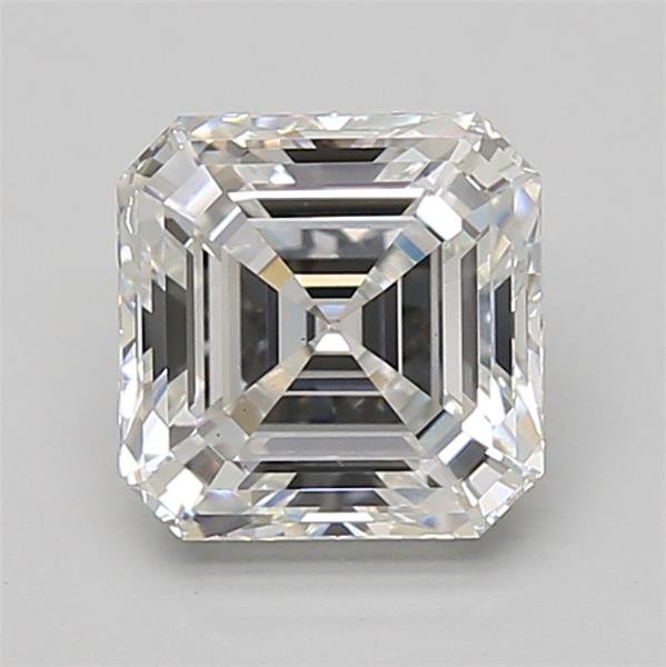 2.00ct E VS1 Rare Carat Ideal Cut Asscher Lab Grown Diamond