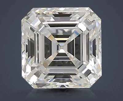 2.00ct E VS1 Rare Carat Ideal Cut Asscher Lab Grown Diamond