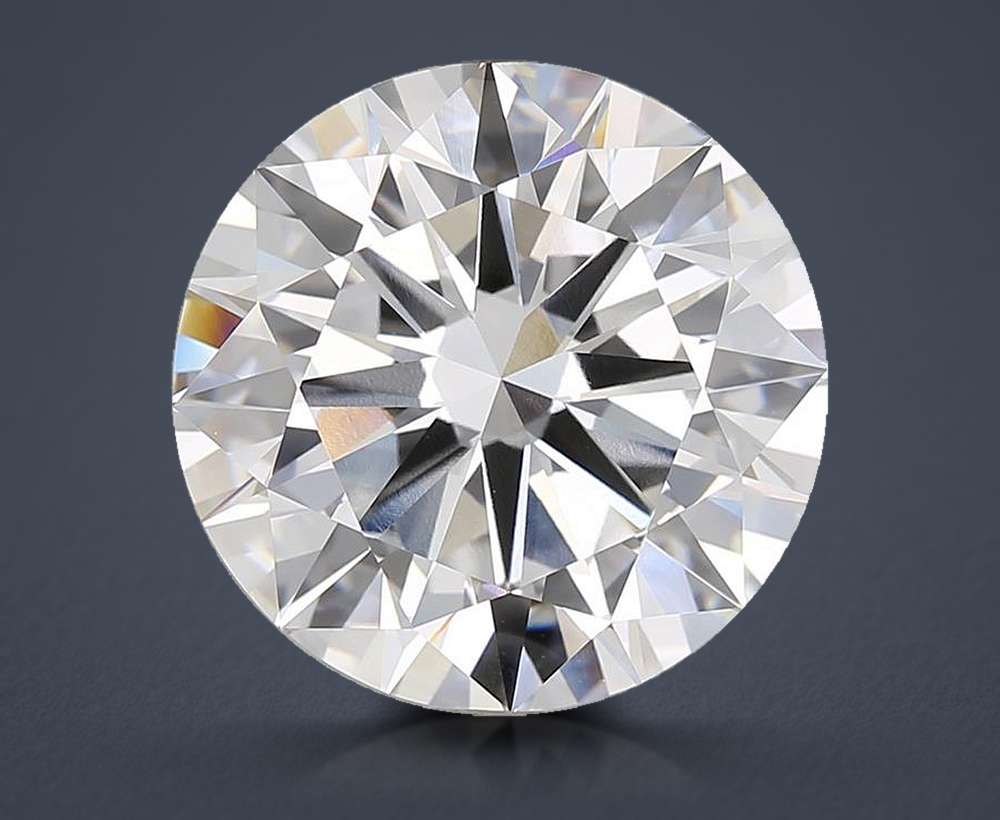 10.01ct F VVS2 Excellent Cut Round Lab Grown Diamond