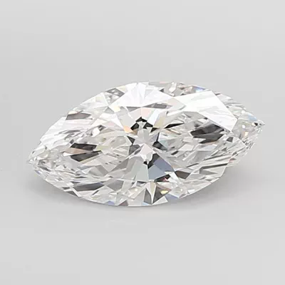 4.05ct F VVS2 Rare Carat Ideal Cut Marquise Lab Grown Diamond