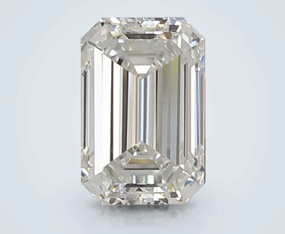 1.60ct F VVS2 Rare Carat Ideal Cut Emerald Lab Grown Diamond