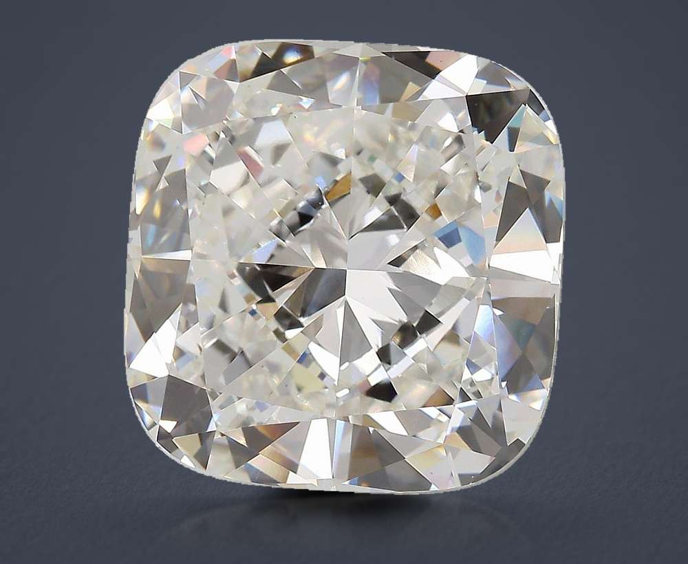15.25ct F VVS2 Very Good Cut Cushion Lab Grown Diamond