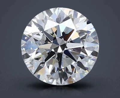 2.02ct F VS2 Rare Carat Ideal Cut Round Lab Grown Diamond