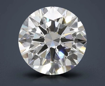 4.29ct F VS1 Excellent Cut Round Lab Grown Diamond