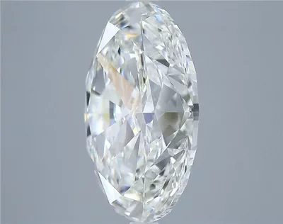7.03ct I VVS2 Rare Carat Ideal Cut Oval Diamond