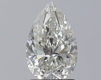 1.51ct I SI2 Rare Carat Ideal Cut Pear Diamond