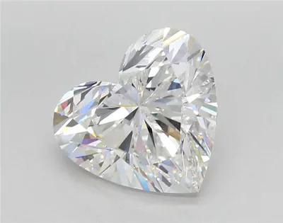 4.07ct E VS1 Rare Carat Ideal Cut Heart Lab Grown Diamond