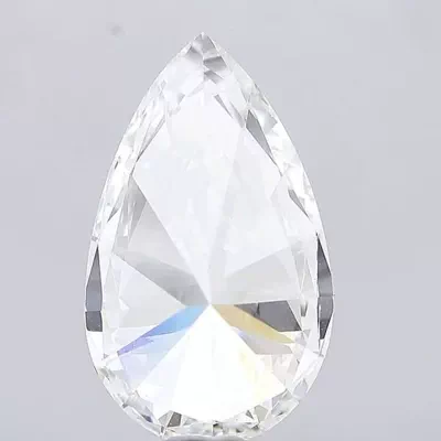 15.00ct F VS2 Very Good Cut Pear Lab Grown Diamond