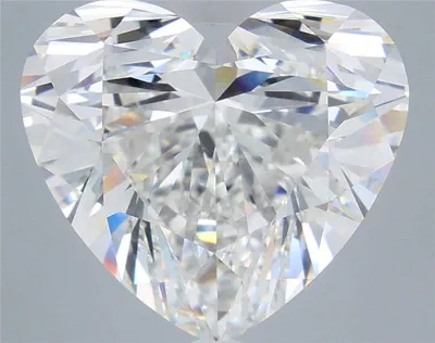10.07ct E VVS2 Rare Carat Ideal Cut Heart Lab Grown Diamond