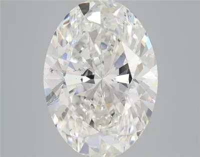 5.13ct G SI1 Rare Carat Ideal Cut Oval Lab Grown Diamond