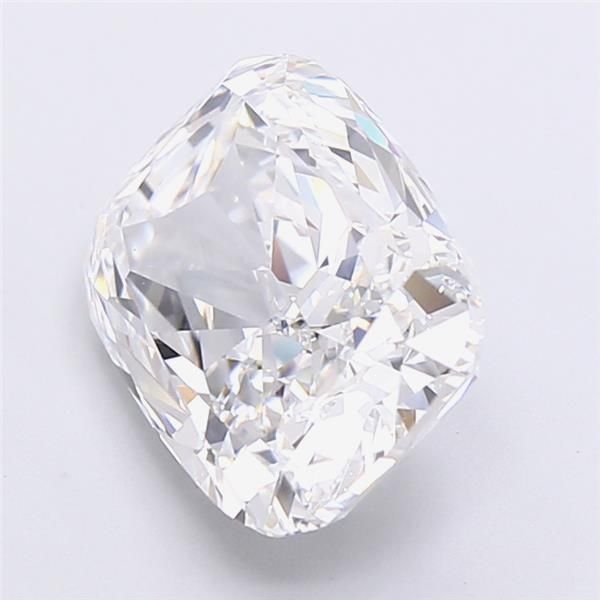 5.08ct D VVS2 Very Good Cut Cushion Lab Grown Diamond