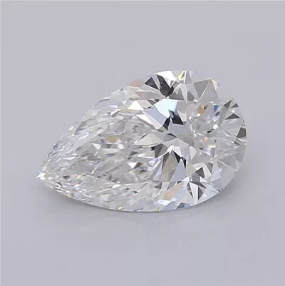 2.03ct E VS1 Rare Carat Ideal Cut Pear Lab Grown Diamond