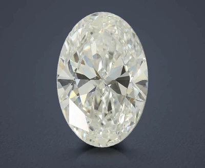 7.08ct F VVS2 Rare Carat Ideal Cut Oval Lab Grown Diamond