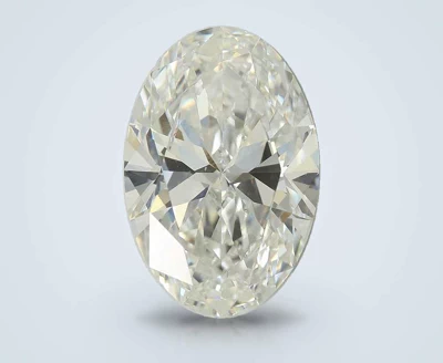 7.08ct F VVS2 Rare Carat Ideal Cut Oval Lab Grown Diamond