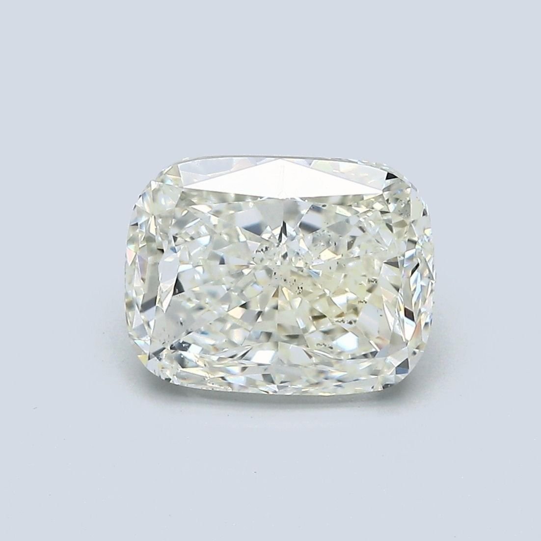 3.08ct K SI1 Very Good Cut Cushion Diamond
