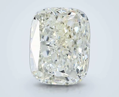3.08ct K SI1 Very Good Cut Cushion Diamond