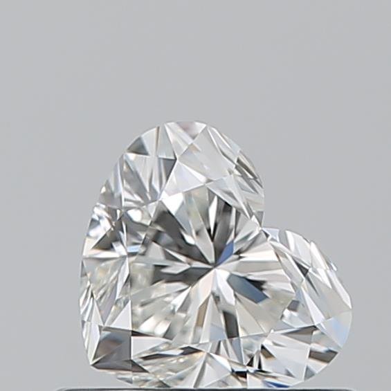 0.53ct I VVS2 Rare Carat Ideal Cut Heart Diamond