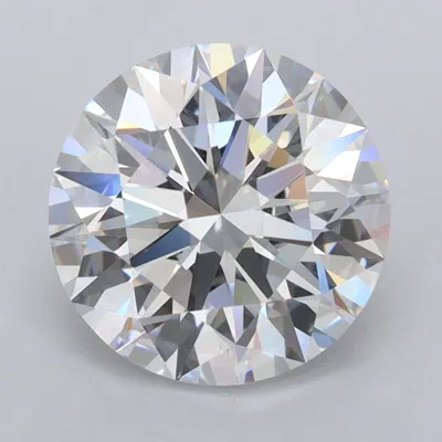 2.55ct D FL Rare Carat Ideal Cut Round Lab Grown Diamond