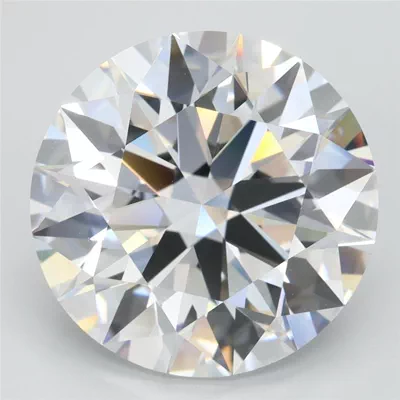 6.62ct D VVS1 Rare Carat Ideal Cut Round Lab Grown Diamond