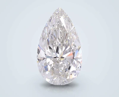 4.00ct F VS1 Rare Carat Ideal Cut Pear Lab Grown Diamond