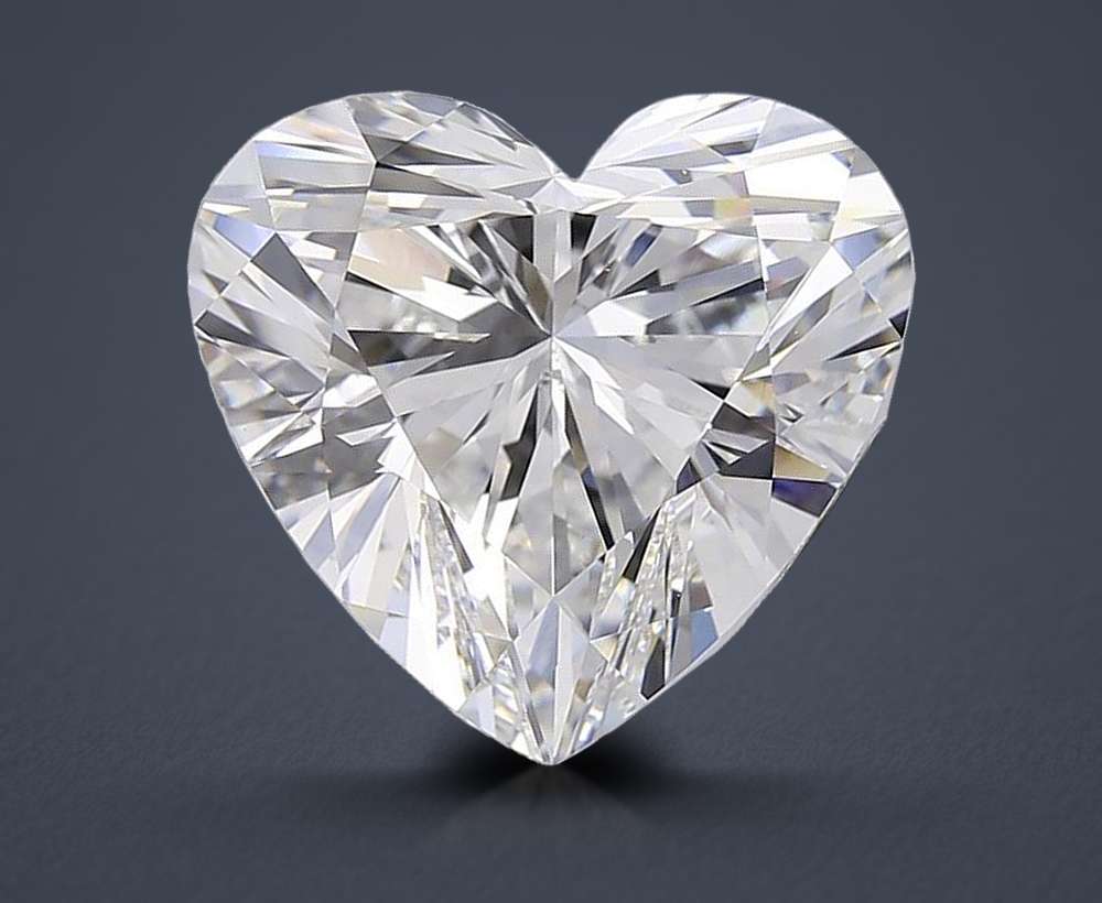10.04ct E VVS2 Rare Carat Ideal Cut Heart Lab Grown Diamond