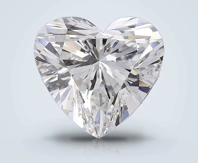 10.04ct E VVS2 Rare Carat Ideal Cut Heart Lab Grown Diamond