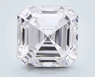 2.22ct F VS2 Rare Carat Ideal Cut Asscher Lab Grown Diamond