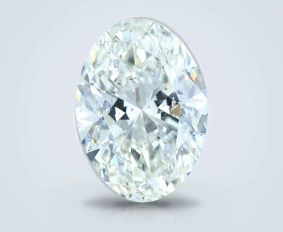 4.50ct I SI2 Rare Carat Ideal Cut Oval Diamond