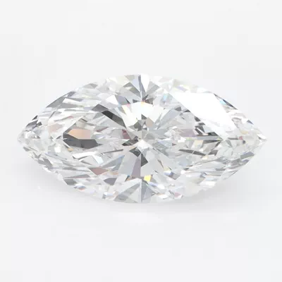 2.03ct D VVS1 Rare Carat Ideal Cut Marquise Lab Grown Diamond