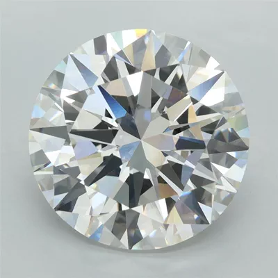 7.02ct F VVS2 Excellent Cut Round Lab Grown Diamond