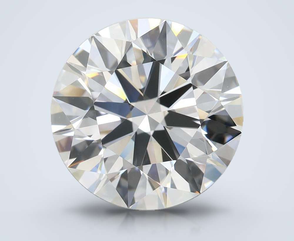 4.19ct D VVS1 Rare Carat Ideal Cut Round Lab Grown Diamond