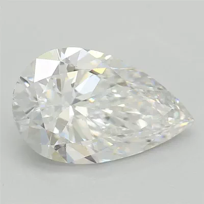 1.05ct D VS2 Rare Carat Ideal Cut Pear Lab Grown Diamond