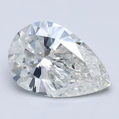 2.03ct H SI1 Very Good Cut Pear Diamond